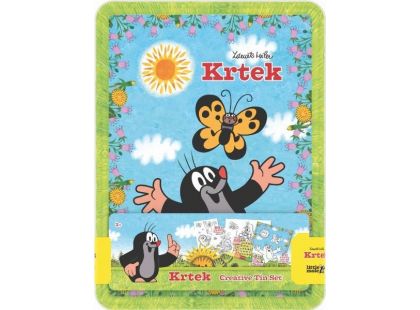 Jiri Models Krteček Kreativní plechovka Krtek