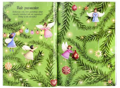 Jiri Models Moje první samolepkování Třpytivé Vánoce