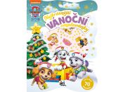 JIRI MODELS Nejkrásnější vánoční omalovánky se samolepkami Tlapková patrola holky
