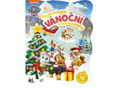 Jiri Models Nejkrásnější vánoční omalovánky se samolepkami Tlapková patrola