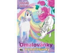 Jiří Models Omalovánky A4 Jednorožci