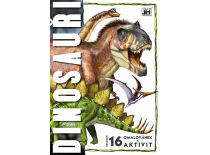 Jiri Models Omalovánky Dinosauři A4