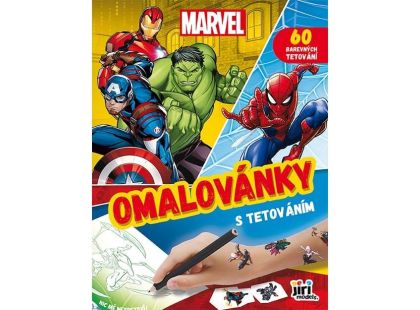 Jiri Models Omalovánky s tetováním Marvel