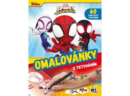 Jiri Models Omalovánky s tetováním Spidey