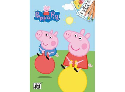 Jiri Models Peppa Pig Omalovánky A5 Prasátko Peppa