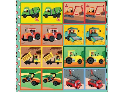 Jiří Models Pexeso v sešitu Stroje a traktory