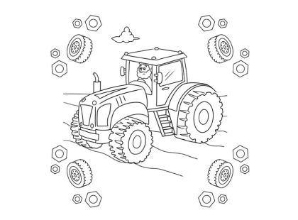 Jiří Models Pexeso v sešitu Stroje a traktory