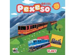 Jiří Models Pexeso v sešitu Vlaky