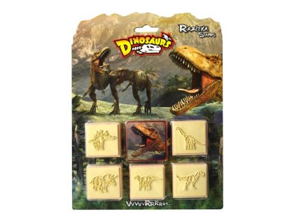 Jiri Models Razítka 5+1 Dinosaurus