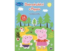 Jiri Models Samolepková knížka Dobrodružství s Peppou