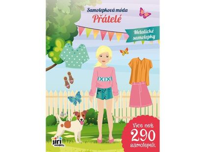 Jiří Models Samolepková móda Přátelé