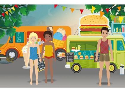 Jiří Models Samolepková móda Přátelé