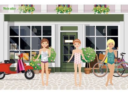 Jiří Models Samolepková móda Ve městě