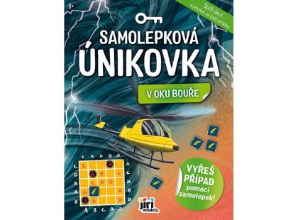 Jiří Models Samolepková únikovka V oku bouře