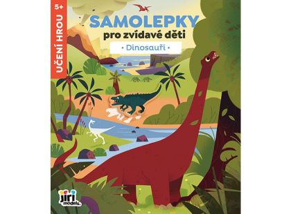 Jiří Models Samolepky pro zvídavé děti Dinosauři