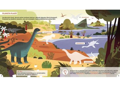 Jiří Models Samolepky pro zvídavé děti Dinosauři