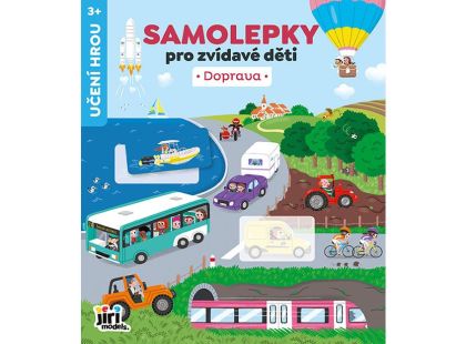 Jiří Models Samolepky pro zvídavé děti Doprava