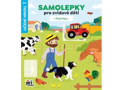 Jiří Models Samolepky pro zvídavé děti Farma