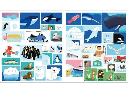 Jiří Models Samolepky pro zvídavé děti Polární zvířata