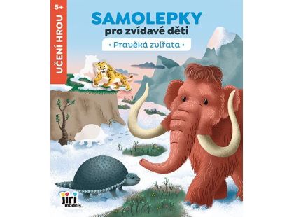 Jiří Models Samolepky pro zvídavé děti Pravěká zvířata