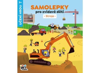 Jiří Models Samolepky pro zvídavé děti Stroje