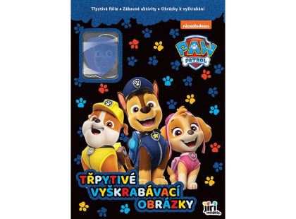Jiří Models Třpytivé vyškrabávací obrázky Tlapková patrola