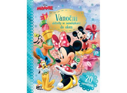 Jiri Models Vánoční aktivity se samolepkami do oken Minnie