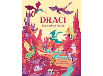 JIRI MODELS Velká samolepková knížka Draci