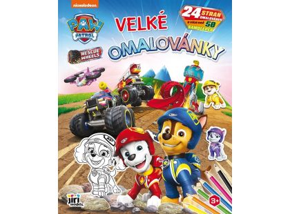 Jiri Models Velké omalovánky Tlapková patrola