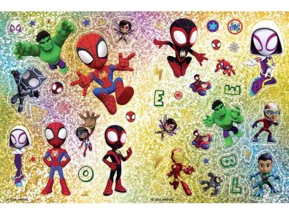 Jiří Models Zábava se třpytivými samolepkami Spidey