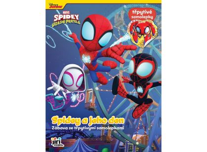 Jiří Models Zábava se třpytivými samolepkami Spidey