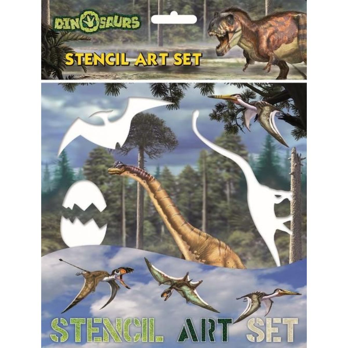 Jiri Models Zábavné šablony Dinosauři