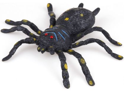 John toys Natahovací zvířata černý pavouk