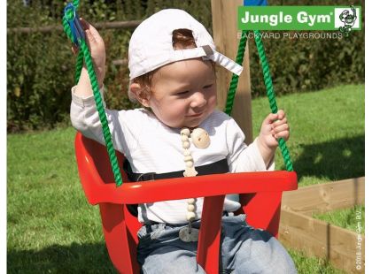 Jungle Gym Houpačka Baby Swing Kit Červená