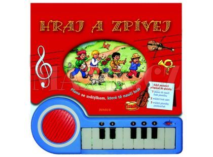 JUNIOR Kniha Hraj a zpívej