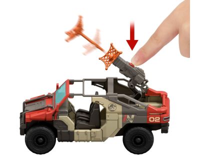 Jurassic World Super auto s řidičem a dinosaurem