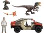 Jurassic World Super auto s řidičem a dinosaurem 4