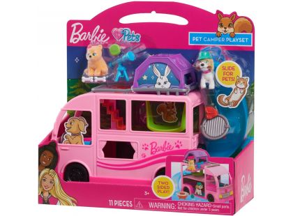 Just Play Barbie karavan pro zvířata