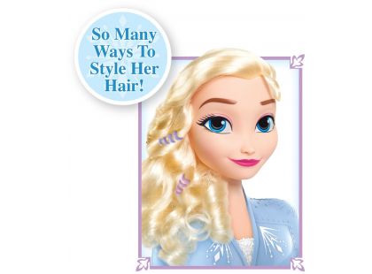 Just Play Ledové králoství česací hlava Elsa