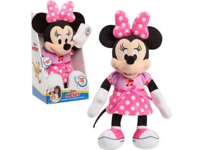 Just Play Mickey Mouse zpívající plyšák Minnie 30 cm