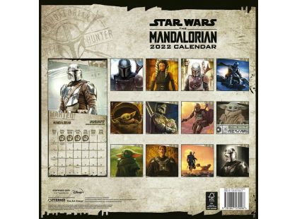 Kalendář 2022 Mandalorian