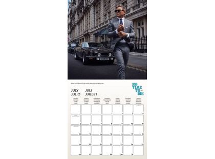 Kalendář James Bond 2021
