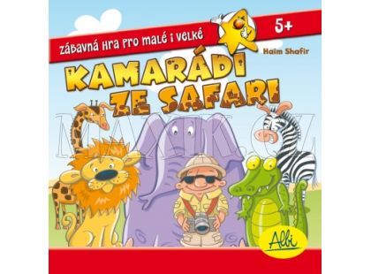 Kamarádi ze safari společenská hra Albi