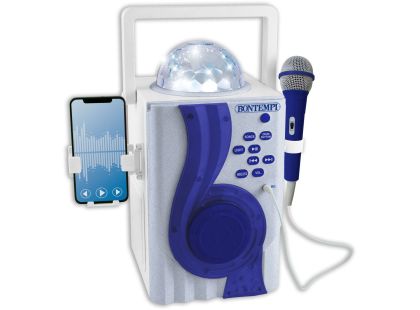 Karaoke boom box s disco světelnými efekty