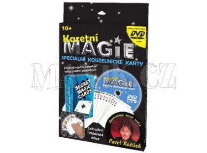 Karetní magie - Speciální kouzelnické karty+DVD