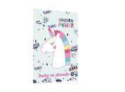Karton P + P Desky na abecedu Unicorn iconic
