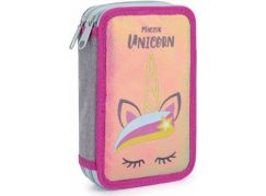 Karton P+P Penál dvoupatrový Unicorn Iconic