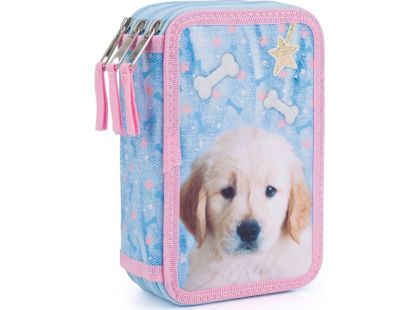 Karton P+P Penál třípatrový Pes