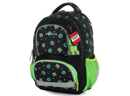 Karton P+P Školní batoh OXY NEXT Green Cube