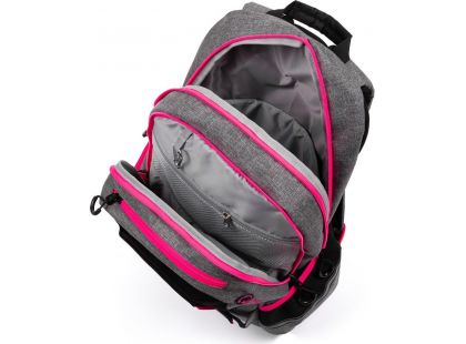 Karton P+P Studentský batoh Oxy Sport Grey Line pink